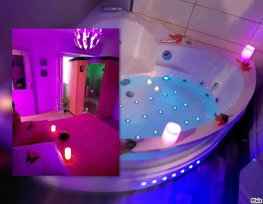 Spa et Sauna Privatif à Biscarosse Plage pour Nuit Romantique balnéothérapie et sauna accessible toute l année dans l appartement petit dejeuner et repas en option reglement sur place Biscarrosse Extérieur photo